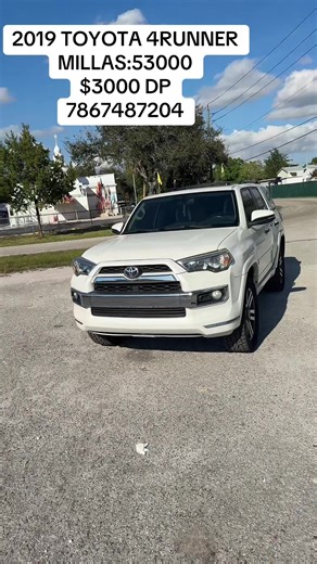 2019 Toyota 4Runner for Sale with Low Mileage