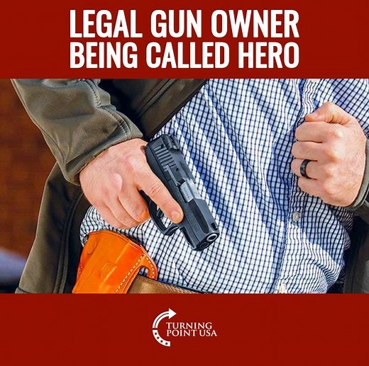 AWESOME! Concealed Carry Hero Thwarts Potential Mass Shooting! #BigGovSucks | Turning Point USA