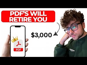 How I Make $3,000 Per Week Selling PDFs Using AI