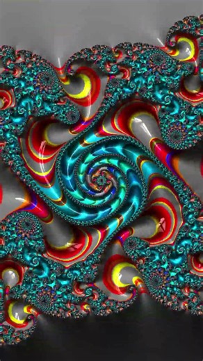 #mathart #visualart #animationart Psytrance Turbo‑Metal Julia ⚡ Mind‑Melting Speed Fractal