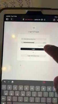 In Shop Training | How to open POS system on iPad (English)