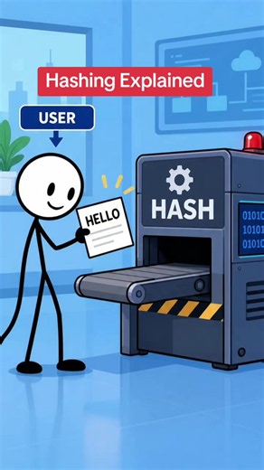 Hashing Explained #hashing