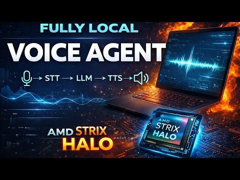 Building a Local Voice Agent on Strix Halo (STT - LLM - TTS)
