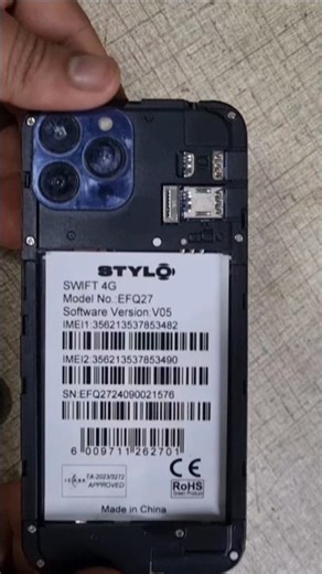 😱HOW TO REST STYLO SWIFT 4G [EFQ27] #styloswift4greset #howtohardresetstylo #stylo