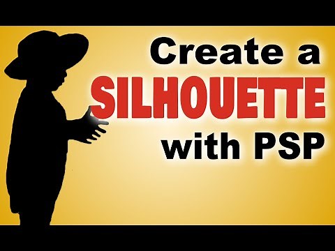 Creating a Silhouette with Paintshop Pro