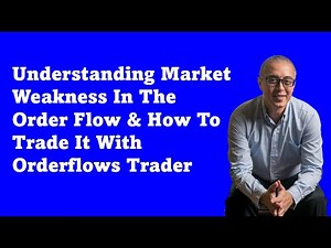 Understanding Market Weakness In The Order Flow And How To Trade It With Orderflows Trader For NT8