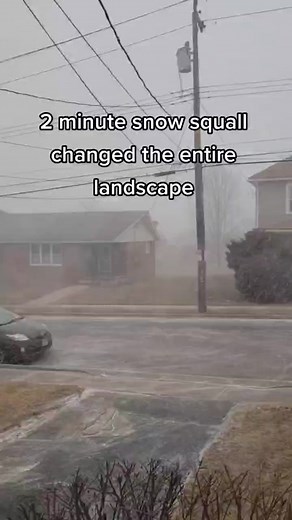 Intense Snow Squall Experience