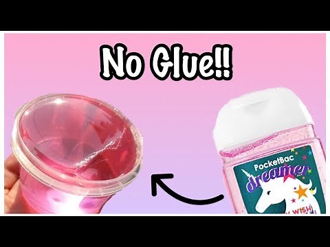 No Glue Hand Sanitizer Slime!!🔮 Testing No Glue Hand Sanitizer Slime Recipes!!