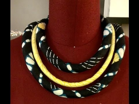 PART 1 FABRIC NECKLACE