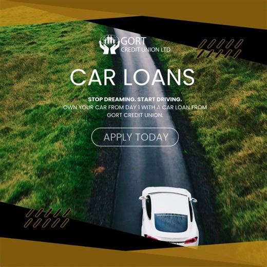 Need New Wheels in 2026? 🚗🚘 At GCU we have you covered! 💶🤝 With a credit union loan, the member simply borrows the money to pay for the car, which they own immediately. More: https://www.gortcu.ie/Loans #GCU #CarLoans #Accelerate | Gort Credit Union Ltd.