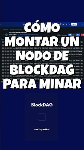 🚀 Configura tu nodo BlockDAG en tu PC para minar BDAG