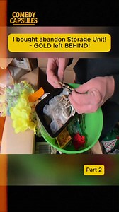 Digging Deeper into the Abandoned Storage Unit – Part 2 #CuriousFinds #DiscoverySeries #HiddenItems | Comedy Capsule