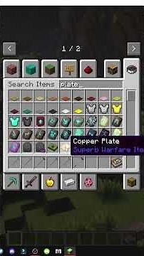 HOW TO CRAFT the hammer from the SUPERB WARFARE MOD in MINECRAFT