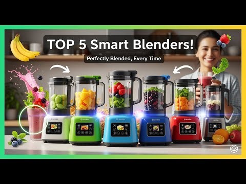 TOP 5 Best Smart Blenders for Easy Smoothie Recipes 2026