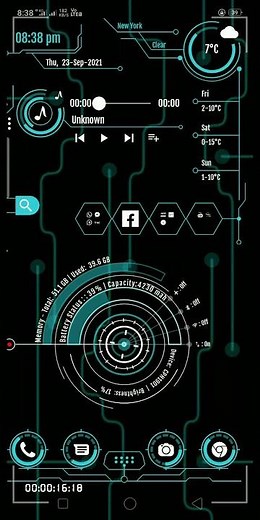 HI - TECH LAUNCHER // FOR ANDROID PHONE