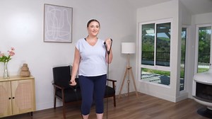 Sunny Health & Fitness 2-in-1 Premium Power Stepper with 400lbs Weight Capacity and Resistance Bands, Low-Impact Cardio, Space-Saving, Height-Adjustable, with Bluetooth and Free SunnyFit App