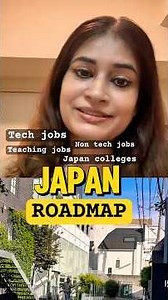 Japan roadmap 🇯🇵 #japanlife #movetojapan #indianinjapan #japanjobs #tokyo