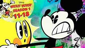 Mickey Mouse Cartoon: Season 1 Episodes 11-18 | Full Shorts Compilation | @disneychannelanimation