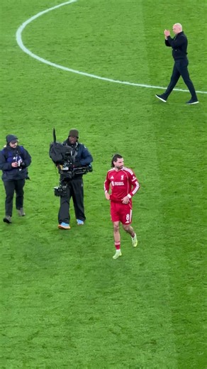 szoboszlai give shirt after match game #ลิเวอร์พูล #lfc #ynwa