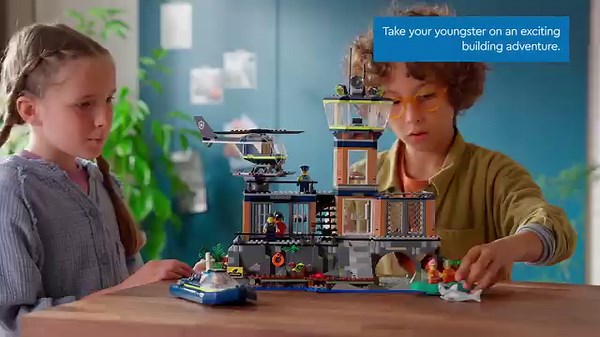 👮‍♂️👮‍♀️ Action-packed adventures await on the LEGO City Police Prison Island, featuring a cliffside prison bursting with features and functions for imaginative play. LEGO City’s most wanted criminals are planning one of the biggest and most daring escapes in history! #YourCityNoLimits Shop now in-store & online | Toys"R"Us Singapore
