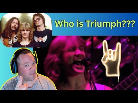 Triumph - Hold On - FIRST TIME REACTION!!!! ROCK ON!!!
