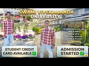 SVU || Swami Vivekananda University || Barrackpore, Kolkata || Campus Tour 😍