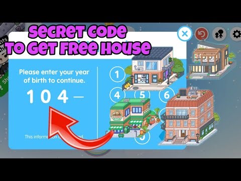 New Secret Code To Get Free House! 100% Working Toca Life World | Free Code