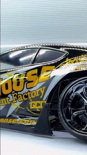 All made with paint. Customizing RC drift bodyshells with airbrushing techniques