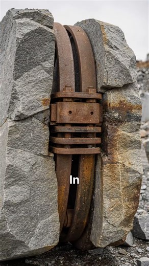 Discovering an Ancient Truck Part in Rock