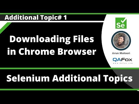Selenium Java - Downloading Files in Chrome Browser