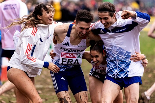 108K views · 1.2K reactions | Allez les bleus!  After three silver medals, France finally captures the mixed relay gold medal in #Brussels2023!  | European Athletics | Facebook