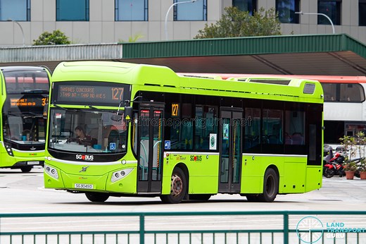 SBS Transit Bus Service 127 | Land Transport Guru