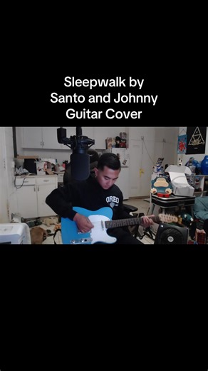 This song gives me an excuse to use my Tele because I never use this guitar anymore #electricguitar #guitar #guitarcover #telecaster #sleepwalk