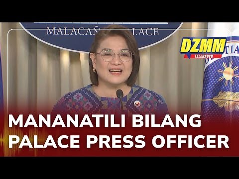 Claire Castro retains post as Palace Press Officer: PCO chief | DZMM Teleradyo (30 July 2025)