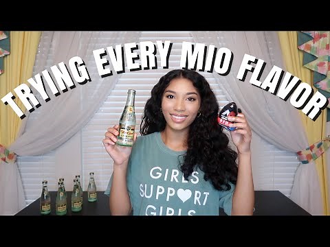 TRYING *almost* EVERY MIO FLAVOR (TASTE TEST)