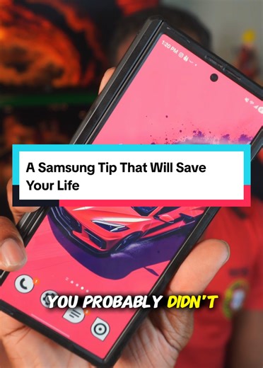 A Samsung Tip That Will Save Your Life, press the side button 5 times and it will activate the sos on your phone calling 911 for you #samsung #samsunggalaxy #samsungtips #samsungtip #raptechpcs_