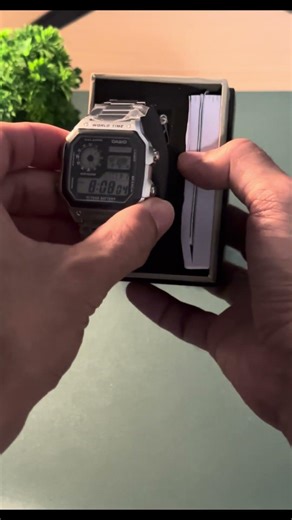 Casio AE-1200WHD-1AV unboxing #casio #watch #unboxing#motivation #watchcollection