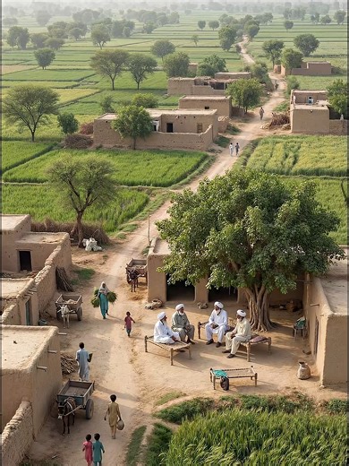 A Lovely Day in the Village: Embrace Nature's Beauty