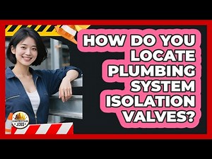How Do You Locate Plumbing System Isolation Valves?