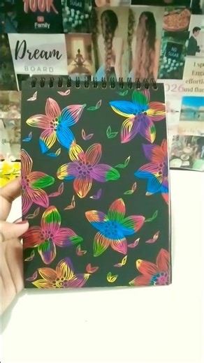 വീണ്ടും ഒരു scratch book doodling ചെയ്താലോ|#doodleart #doodleideas #shortvideo