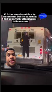 2.8K views · 14 reactions | NYC: First it was subway surfing—now it’s...