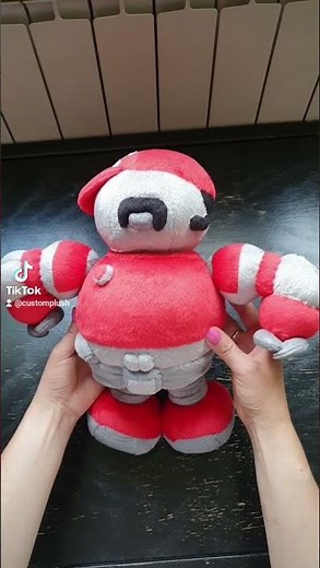 Robot TEX THX toy.Custom plush