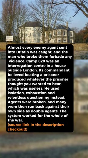 Every Spy Sent to Britain Was Caught — and None Were Beaten #short #history #ww2
