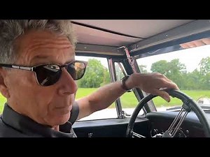 1966 Austin Healey 3000 driving
