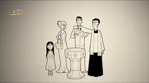 C'est quoi le baptême ? Petit dessin animé de 3 minutes pour comprendre et expliquer l'entrée dans la vie chrétienne. | KTO Télévision Catholique