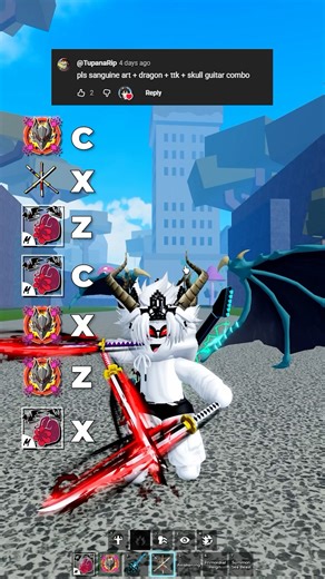 Best Dragon and ttk combo #roblox #bloxfruits