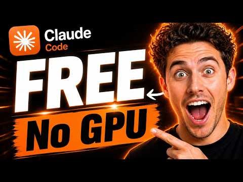 Use Claude Code FREE UNLIMITED (No GPU, No Ollama!) 🤯