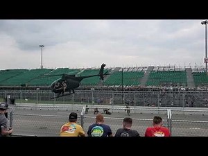 Army helicopters flying trophy in for Nashville's first Grand Prix