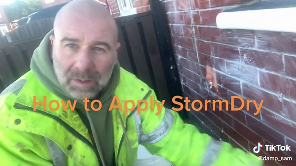 Here is how easy it is to apply this awesome product #stormdry #water #repellant #Dampproofing
