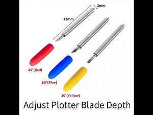 Adjust Blade Depth | GCC | Similar | Plotter Blade